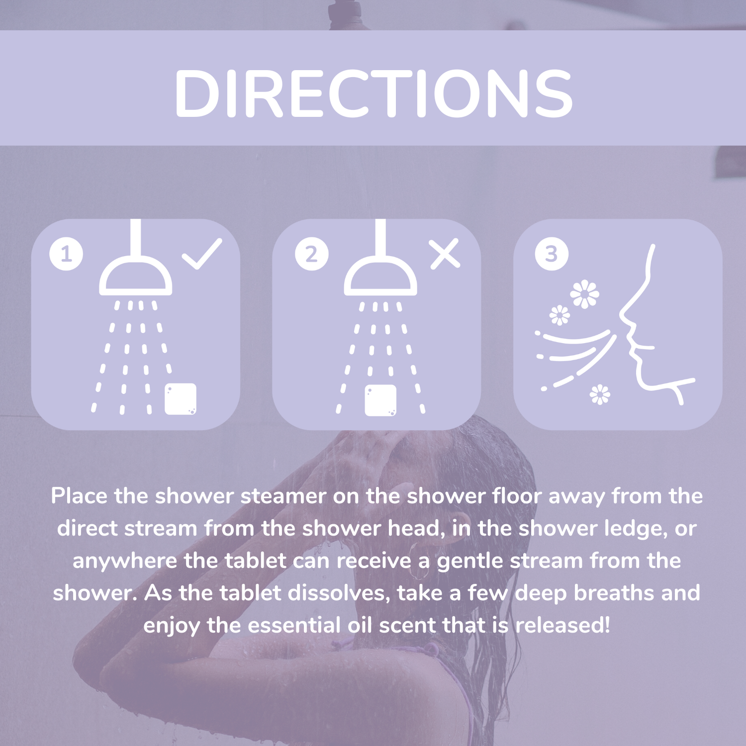 Mini pack: Lavender Shower Steamers