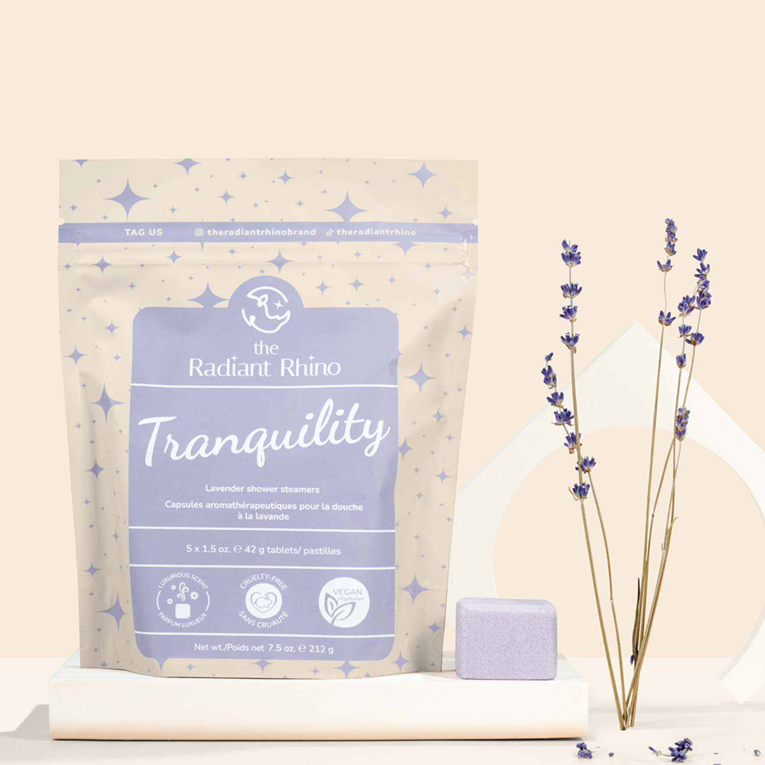 Tranquility: Lavender Shower Steamers